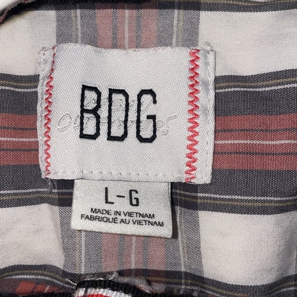 BDG Urban Outfitters Oversized Plaid Button Down Shirt - Picture 2 of 6